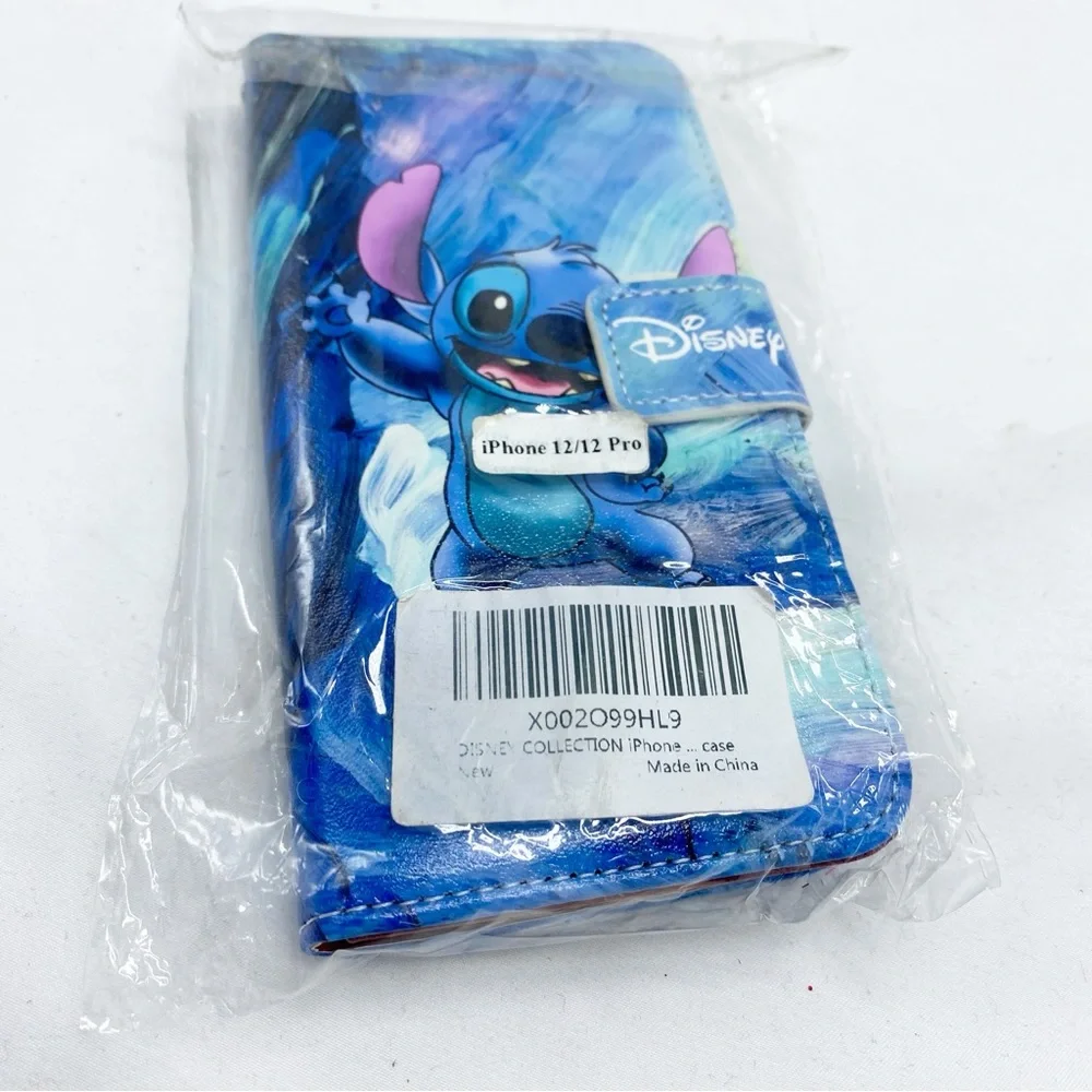 Disney Stitch Wallet iPhone 12/12 Pro Wallet Case NEW